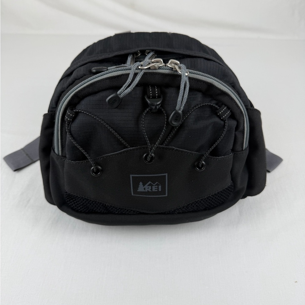 REI Full Lode Hiking Travel Fanny Pack‎ Shoulder Sling Waistpack Black